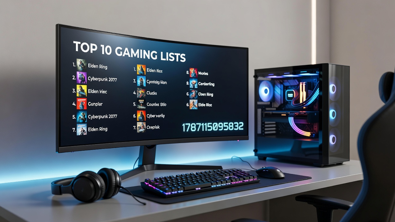 Infographic illustrating shifts in gaming leaderboard positions over time