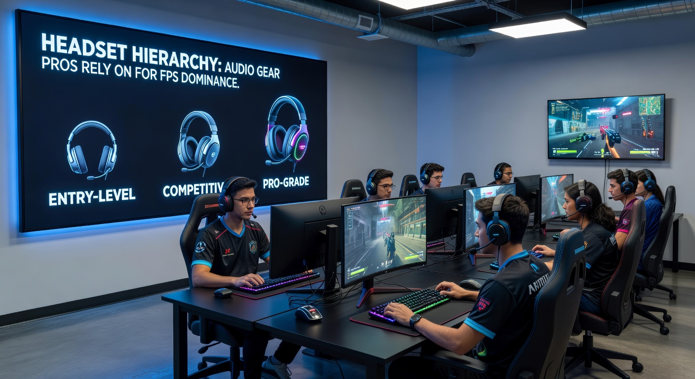 Close-up of disassembled gaming headset drivers and wiring, showcasing advanced planar magnetic technology used by esports professionals