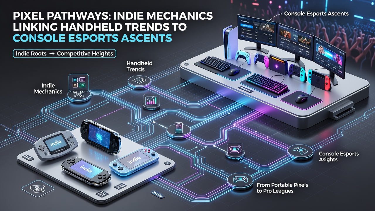 Console esports competitors utilizing mechanics originally developed for handheld platforms
