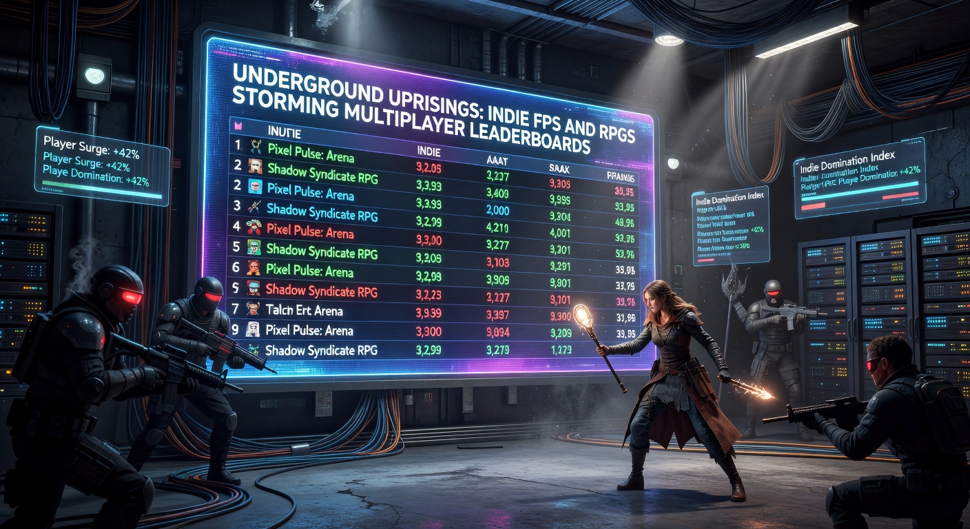 Epic guild raid in an indie RPG's underground dungeon, torches illuminating hordes of foes